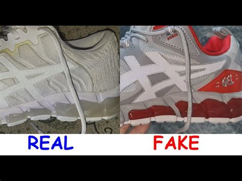 how to ell if asics shoes are fake|asics shoes logo check.